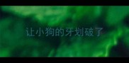 让小狗的牙划破了