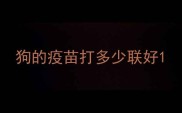 狗的疫苗打多少联好