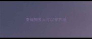 泰迪狗多大可以穿衣服