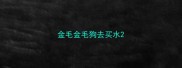 金毛金毛狗去买水