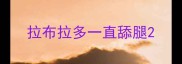 拉布拉多一直舔腿
