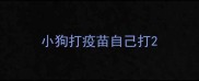 小狗打疫苗自己打