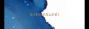 黑头边牧是怎么回事