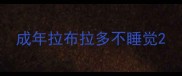成年拉布拉多不睡觉